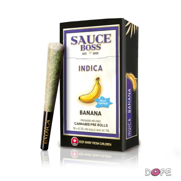 SAUCE BOSS Infused Packs Pre Roll Live Resin x Liquid Diamonds 10 x 0.7g (FRUIT)