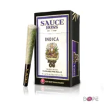 SAUCE BOSS Infused Packs Pre Roll Live Resin x Liquid Diamonds 10 x 0.7g (STRAIN) - Image 7
