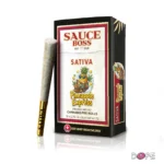 SAUCE BOSS Infused Packs Pre Roll Live Resin x Liquid Diamonds 10 x 0.7g (STRAIN) - Image 5