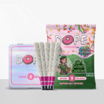 DOPE Infused Tin Frosted Donut Pre Roll Pack 5 x 0.7g - Image 9