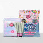 DOPE Infused Tin Live Resin x Rosin Roll Pre Roll Pack 5 x 0.7g - Image 11