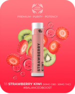 Herb Angels 50mg THC Strawberry Kiwi Lip Balm